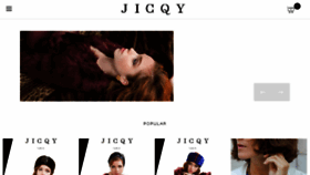 What Jicqy.com website looked like in 2018 (6 years ago)