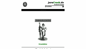 What Juracrash.de website looked like in 2018 (6 years ago)