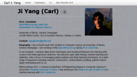 What Jiyang3.web.engr.illinois.edu website looked like in 2018 (6 years ago)