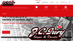 What Jcgury.com website looked like in 2018 (6 years ago)