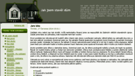 What Jakjsemstaveldum.cz website looked like in 2018 (6 years ago)