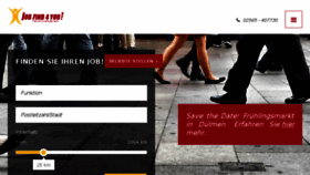 What Jobfind4you.de website looked like in 2018 (6 years ago)