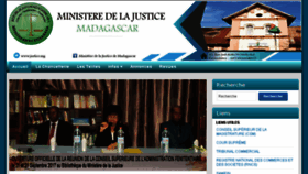 What Justice.mg website looked like in 2018 (6 years ago)