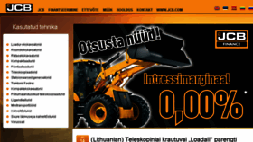 What Jcb.ee website looked like in 2018 (6 years ago)