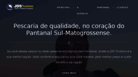 What Jdsturismo.com.br website looked like in 2018 (6 years ago)