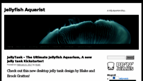 What Jellyfishaquarist.com website looked like in 2018 (6 years ago)
