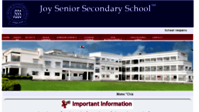 What Joyseniorsecondary.ac.in website looked like in 2018 (6 years ago)