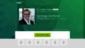 What Jochenhaller.de website looked like in 2018 (6 years ago)