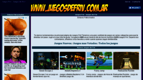 What Juegosdefriv.com.ar website looked like in 2018 (6 years ago)