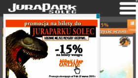 What Juraparksolec.pl website looked like in 2018 (6 years ago)