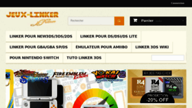What Jeux-linker.com website looked like in 2018 (6 years ago)