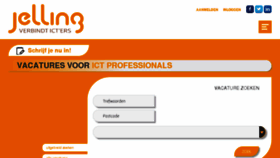 What Jelling.nl website looked like in 2018 (6 years ago)