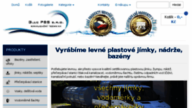 What Jimky-plast.cz website looked like in 2018 (6 years ago)