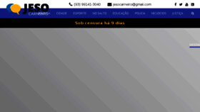 What Jesocarneiro.com.br website looked like in 2018 (6 years ago)