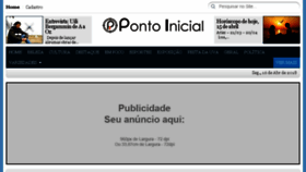 What Jornalpontoinicial.com.br website looked like in 2018 (6 years ago)
