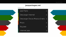 What Jazzpackages.net website looked like in 2018 (6 years ago)