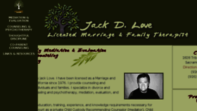 What Jacklove.com website looked like in 2018 (6 years ago)