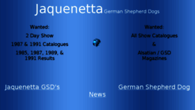 What Jaquenetta.com website looked like in 2018 (6 years ago)