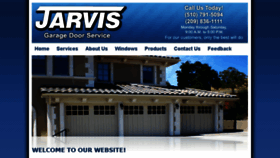 What Jarvisgaragedoor.com website looked like in 2018 (6 years ago)
