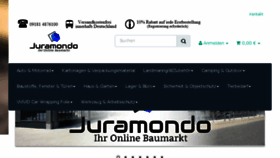 What Juramondo.de website looked like in 2018 (6 years ago)