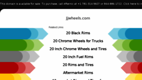 What Jjwheels.com website looked like in 2018 (6 years ago)