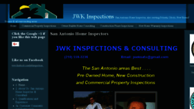What Jwkhomeinspections.com website looked like in 2018 (6 years ago)