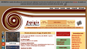 What Japigia.it website looked like in 2018 (6 years ago)