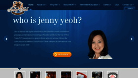 What Jennyyeoh.com website looked like in 2018 (6 years ago)