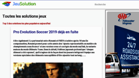 What Jeusolution.com website looked like in 2018 (6 years ago)
