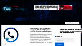 What Jimtechs.com website looked like in 2018 (6 years ago)