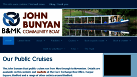 What Johnbunyanboat.org website looked like in 2018 (6 years ago)