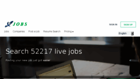 What Jobs.as website looked like in 2018 (6 years ago)