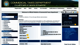 What Jkcomtax.gov.in website looked like in 2018 (5 years ago)