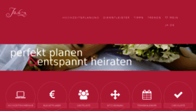 What Ja.de website looked like in 2018 (6 years ago)