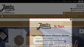 What Janicepaper.com website looked like in 2018 (6 years ago)