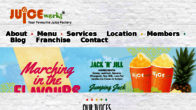 What Juiceworks.com.my website looked like in 2018 (6 years ago)