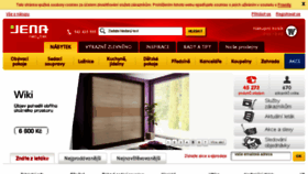 What Jena-nabytek.cz website looked like in 2018 (6 years ago)