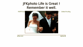 What Jfkphoto.com website looked like in 2018 (5 years ago)
