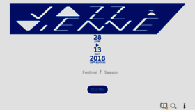 What Jazzavienne.com website looked like in 2018 (5 years ago)