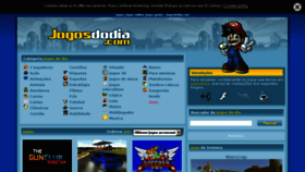 What Jogosdodia.com website looked like in 2018 (6 years ago)