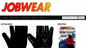 What Job-wear.com website looked like in 2018 (6 years ago)