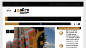 What Joshco.co.za website looked like in 2018 (6 years ago)