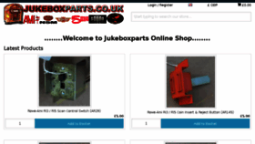 What Jukeboxparts.co.uk website looked like in 2018 (5 years ago)