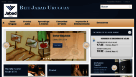 What Jabad.org.uy website looked like in 2018 (6 years ago)