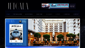 What Jetgala.com website looked like in 2018 (7 years ago)