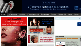 What Journee-audition.org website looked like in 2018 (5 years ago)