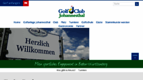 What Johannesthal.de website looked like in 2018 (5 years ago)
