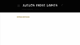 What Juegosindiegames.com website looked like in 2018 (5 years ago)