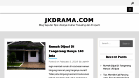 What Jkdrama.com website looked like in 2018 (5 years ago)
