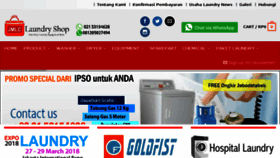 What Jakartamesinlaundry.com website looked like in 2018 (5 years ago)